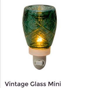 Scentsy Vintage Glass Mini Warmer *retired*